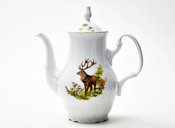 Кофейник Охотничьи сюжеты Бернадотт