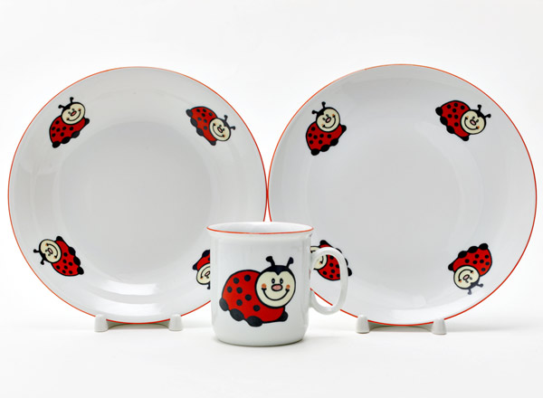 Set in a case for children in a gift box Ladybug with THUN