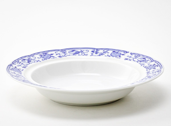 Миска Луковичный узор. Синий лук Натали