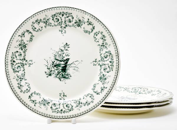 Набор тарелок столовый OISEAU DEPAREILLEES GIEN Шампань