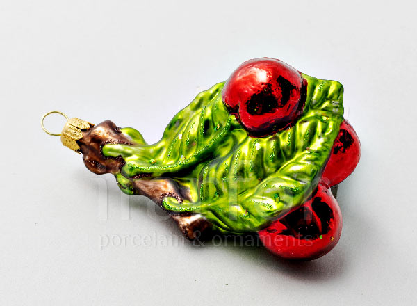Елочная игрушка Ягоды и фрукты. Вишня