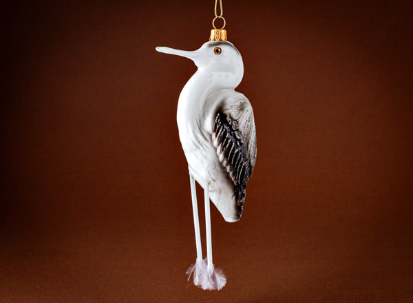 Елочная игрушка Цапля