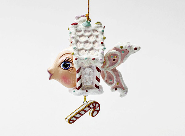 Елочная игрушка Имбирная рыбка