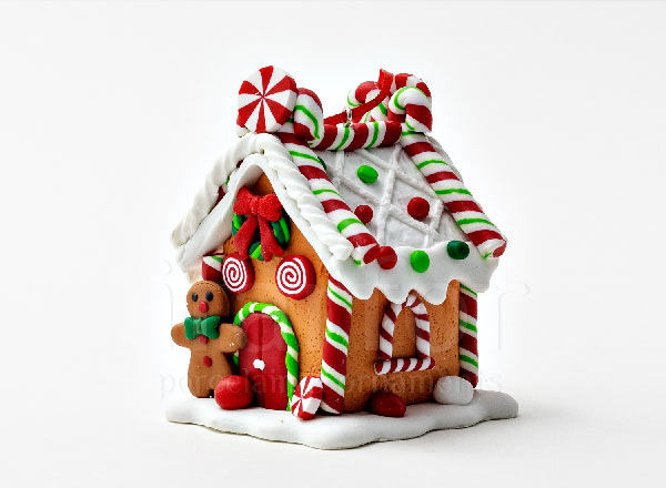 Елочная игрушка Пряничный домик 1