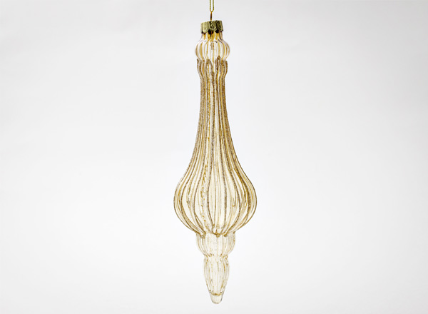 Елочная игрушка Веретено матовое