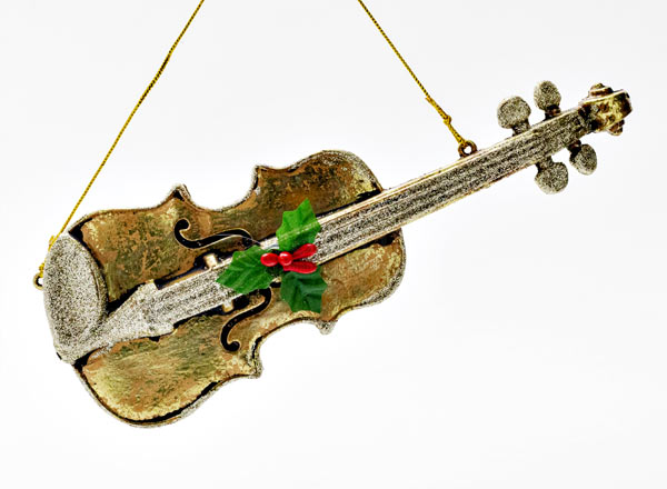 Елочная игрушка Музыкальные инструменты. Скрипка