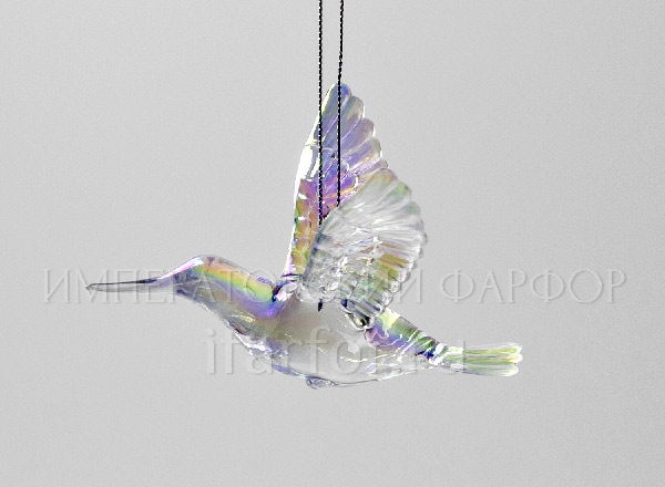 Елочная игрушка Птичка Колибри