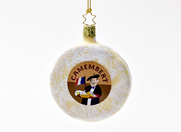 Елочная игрушка Сыр Camembert