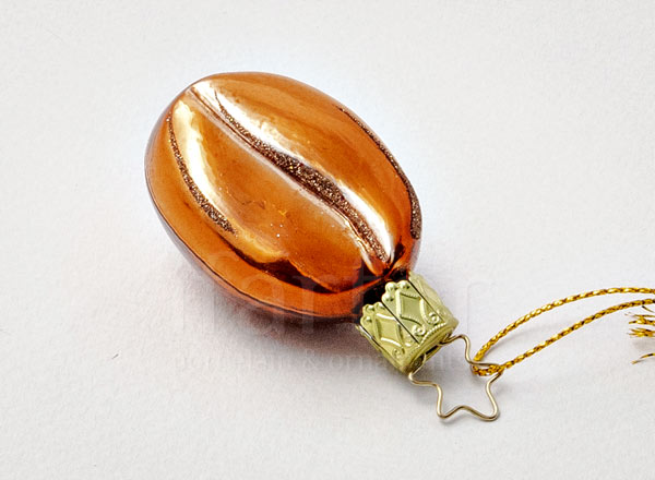 Елочная игрушка Кофейное зернышко 1