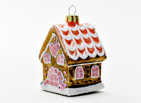 Елочная игрушка Пряничный домик