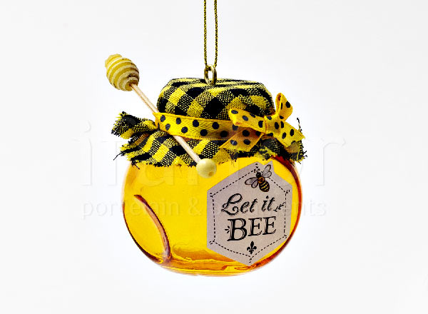 Christmas tree toy Jar of honey 1