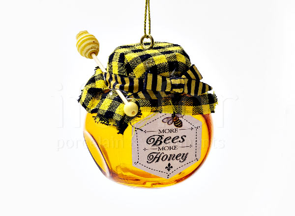 Christmas tree toy Jar of honey 3