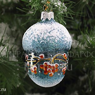 Елочная игрушка Ариэль Желудь Рябина