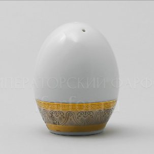 Перечница Широкий кант платина золото Опал 70 мм.