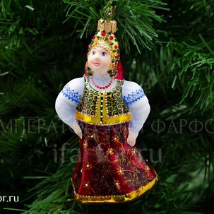 Елочная игрушка Марья-царевна Марья-царевна 130 мм.