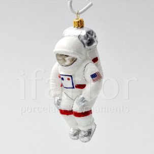 Елочная игрушка Космонавт Major Tom 65 x 140 мм.