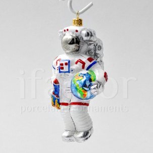 Елочная игрушка Космонавт Major Tom 70 x 140 мм.