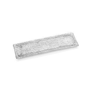 Поднос прямоугольный Прозрачный Diamanté 430 мм.