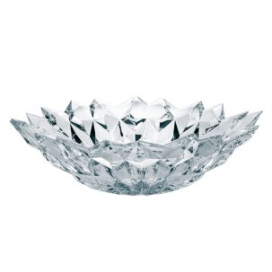 Ваза для фруктов Прозрачный Quartz 320 мм.
