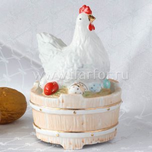 Солонка Курочка 70 x 110 мм.