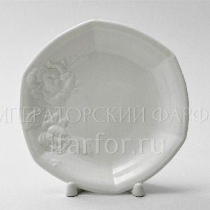 Блюдце чайное Цветочный рельеф 150 мм.