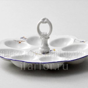 Поднос для яиц Корона Гуси 4 Корона Круглый лоток на 8 яиц 200 мм.