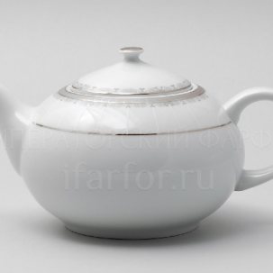Чайник заварочный Платиновая лента Опал 1200 мл.