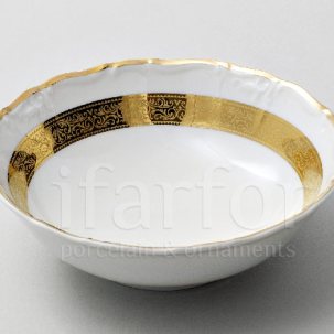 Салатник Золотая лента Мария Луиза 160 мм.