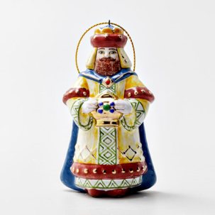 Елочная игрушка Волхв Мельхиор 54 x 95 мм.