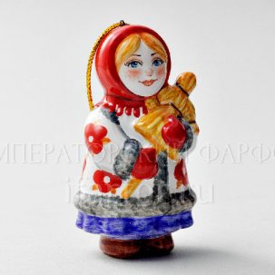 Елочная игрушка Февраль 50 x 85 мм.