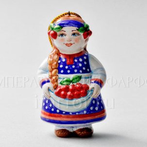 Елочная игрушка Июль 50 x 85 мм.