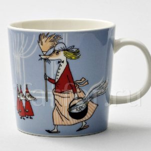 Кружка Филифьонка (серая) Arabia MOOMIN 300 мл.
