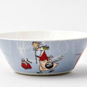 Пиала Филифьонка (серая) Arabia MOOMIN 150 мм.