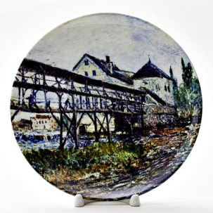 Декоративная тарелка Provenchers mill at Moret 200 мм.