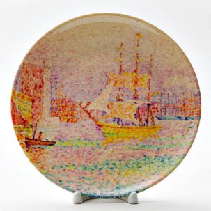 Декоративная тарелка The Harbour at Marseilles 200 мм.