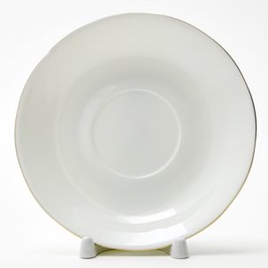 Блюдце чайное Золотая лента Магнолия 155 мм.