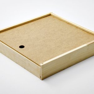 Шкатулка для декоративной тарелки Шкатулка 235 x 235 x 45 мм.