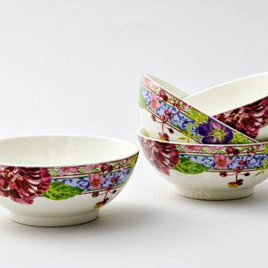 Набор салатников столовый MILLEFLEURS GIEN Шампань 145 мм.