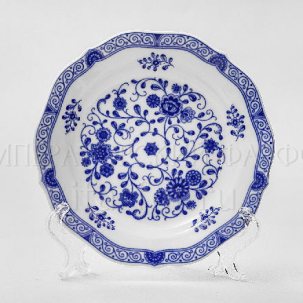 Блюдце кофейное Alte Ranke blau Marie-Luise 1150 160 мм.