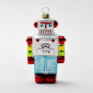 Елочная игрушка Робот 60 x 125 мм.
