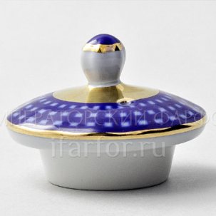 Крышка к заварочному чайнику Кобальтовая клетка Тюльпан 65 x 37 x 45 мм.