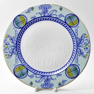 Тарелка мелкая Юлия Высоцкая. Azzurro 270 мм.