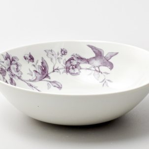 Миска Monplaisir Violet Монплезир фиолетовый Соло 165 мм.
