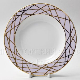 Тарелка глубокая Морозная сказка 225 мм.