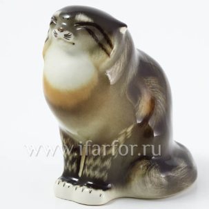 Скульптура Дикий кот 148 мм.