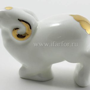 Скульптура Овен (з.з.) Золотой 50 мм.