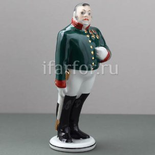 Скульптура Городничий Гоголевские персонажи. Городничий 155 мм.