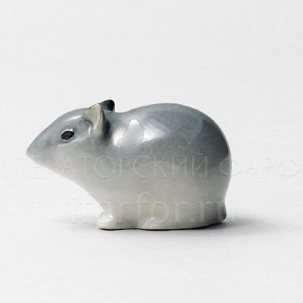 Скульптура Мышь-малютка N1 Серая 32 мм.