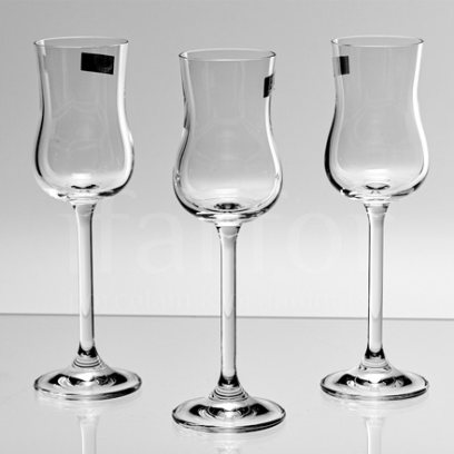 Набор рюмок для граппы «Colibri Gastro» 6/6 Форма: Crystalite Bohemia. Хрустальное стекло. 85 мл.