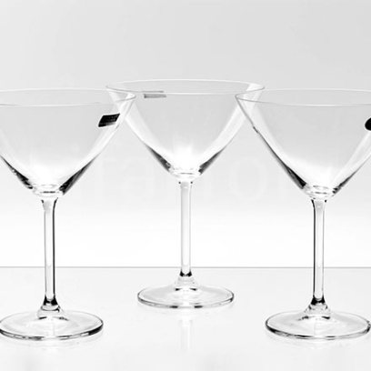 Набор бокалов для мартини «Colibri Gastro» 6/6 Форма: Crystalite Bohemia. Хрустальное стекло. 280 мл.